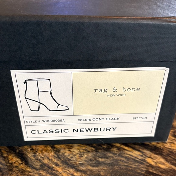 rag & bone Shoes - Rag & Bone Classic Newbury Ankle Boots - Black